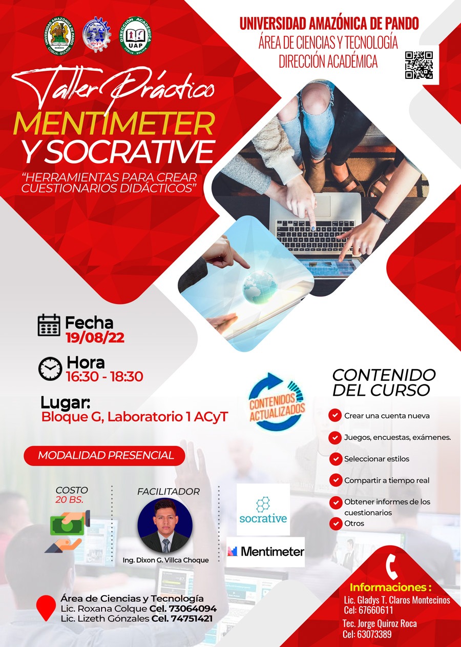 EL CURSO: MENTIMETER Y SOCRATIVE